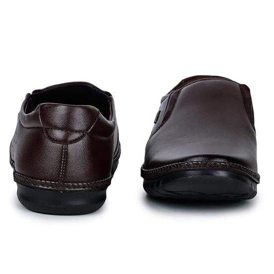 Liberty Mens BM-2 Brown Uniform Dress Shoe