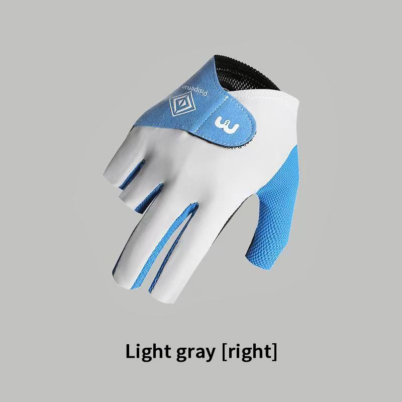 1Pc Man Billiards Gloves Pool Gloves 3 Fingers Show For Left Hand Anti-Slip Breathable Snooker Gloves Billiards Accessories