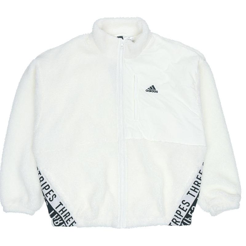 adidas W Boa Jacke Seitenstreifen Jacke Damen Jacke Weiß HD0362