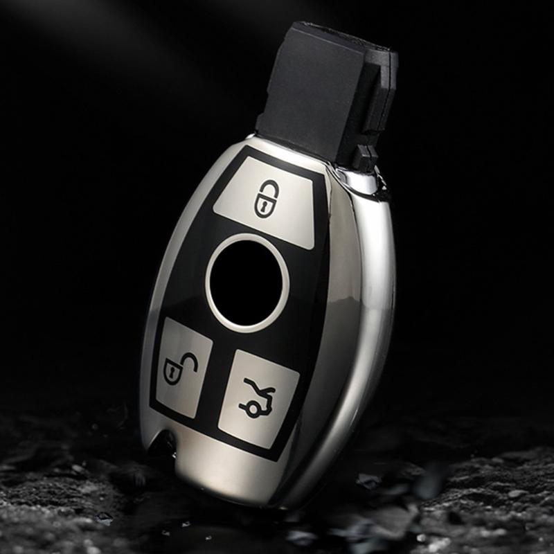 Soft TPU Auto for Smart Remote for Key Cover Bag Practical Vehicle Decor Fit for GLA200 GLC260 GLE320 C200 E300L