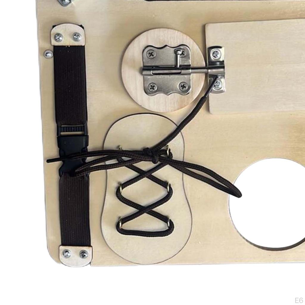Creative Wooden Activity Board for Kids' Cognitive Development