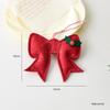 NUCHI Christmas Tree Santa Snowman Bow Pendant Decoration
