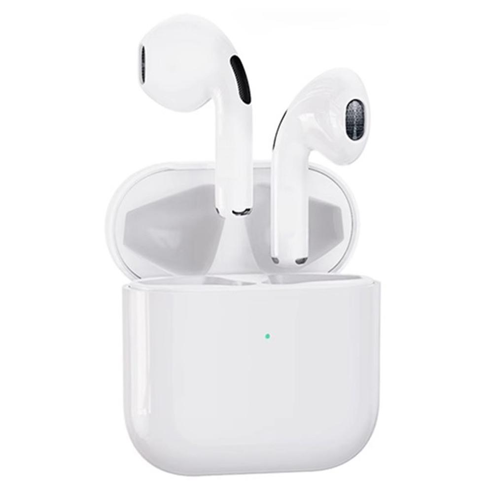 

Pro4 TWS Bluetooth-навушник з шумозаглушенням для дзвінків, бездротова музична гарнітура White