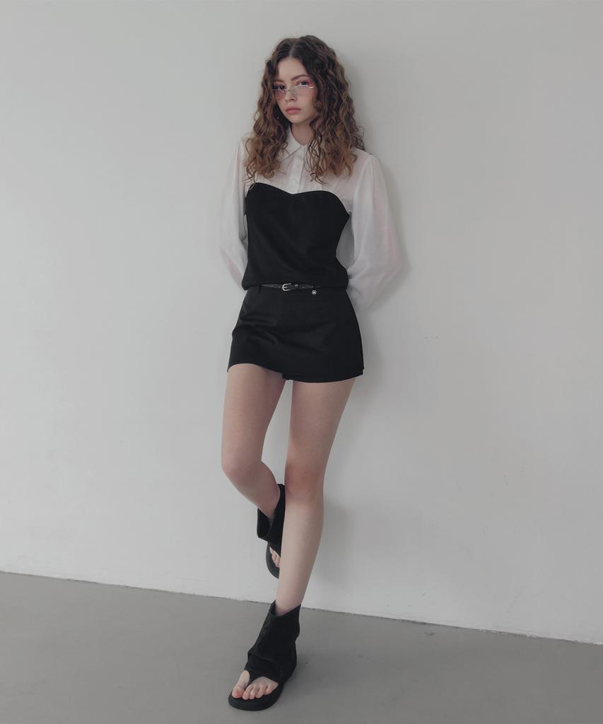 Teuwi Recon Basic Mini Skirt Shorts (Belt Set)