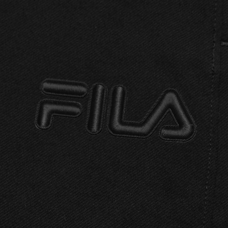 FILA Heritage Fashion Simple Trend Classic Daily Comfortable Versatile Straight Leg Knit Casual Pants Men bottoms F11M538612FBK
