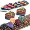 36pcs Celluloid Guitar Pick ABS Plectrums for Acoustic Electric Bass Ukulele String Instrument Music Performance Accessories XJM