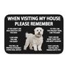 Custom Pembroke Welsh Corgi Dog Doormat Anti-Slip Entrance Kitchen Bathroom Door Floor Mat Bedroom Balcony Carpet Rug