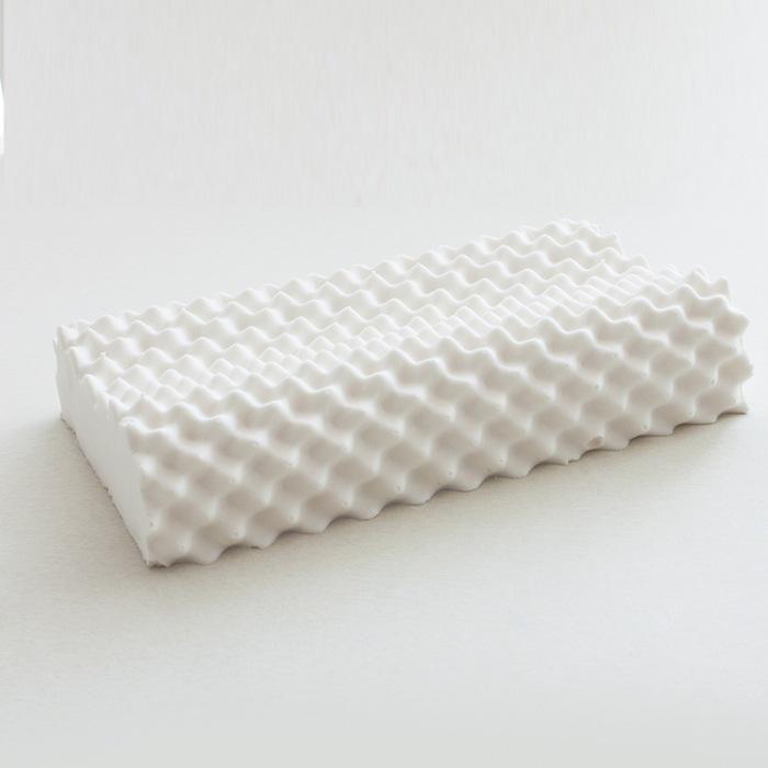 Latexkissen mit Nackenstütze für Erwachsene & Kinder - Massage-Typ mit Partikelkern