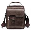 New trendy men's bag shoulder bag business leisure bag men's messenger bag texture small backpack