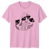 Mystical Mushroom Moon Stars TShirt Fungi Art Birthday Gift For Him And Her