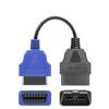 6-farbiges OBD ECU Scan-Adapterkabel-Bündel für Fiat