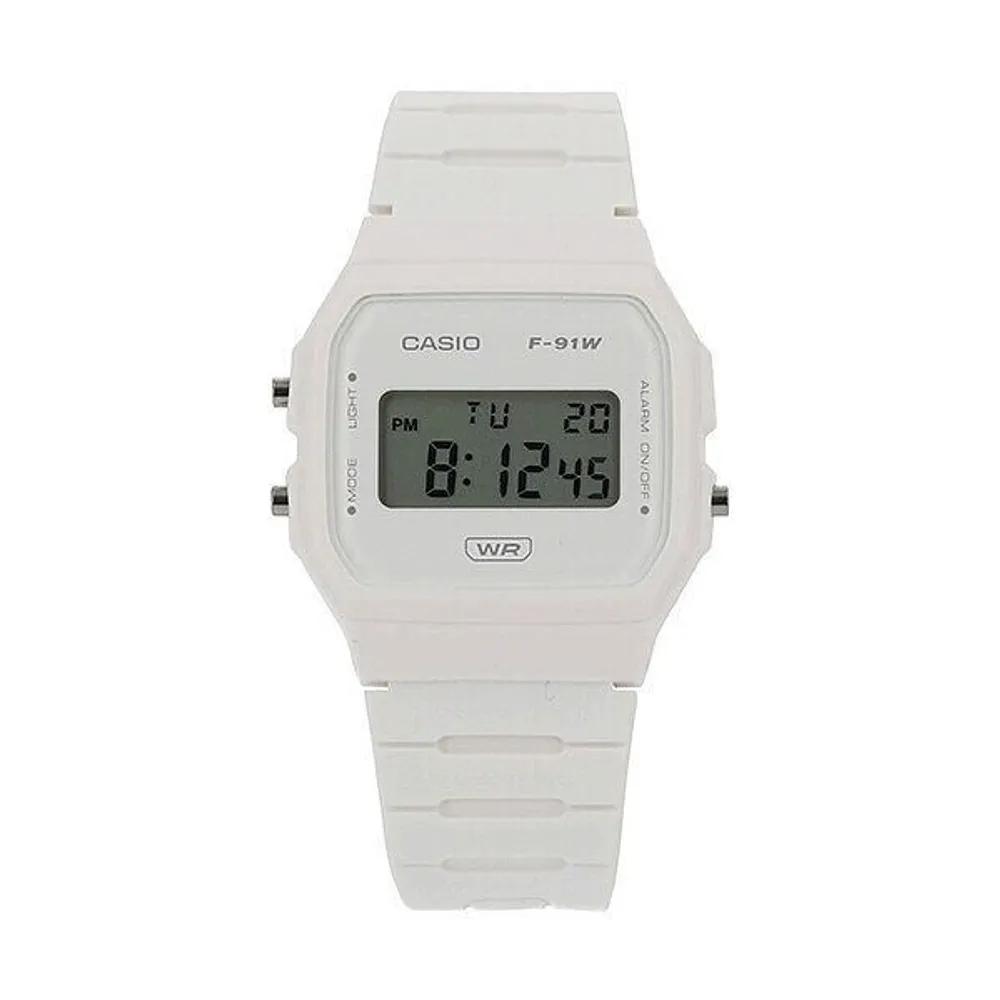 [Cio] Cio F-91WB-7ADF (F-91WB-7A) Digital Square Vintage Retro Unisex Urethane F-91WB-7ADF