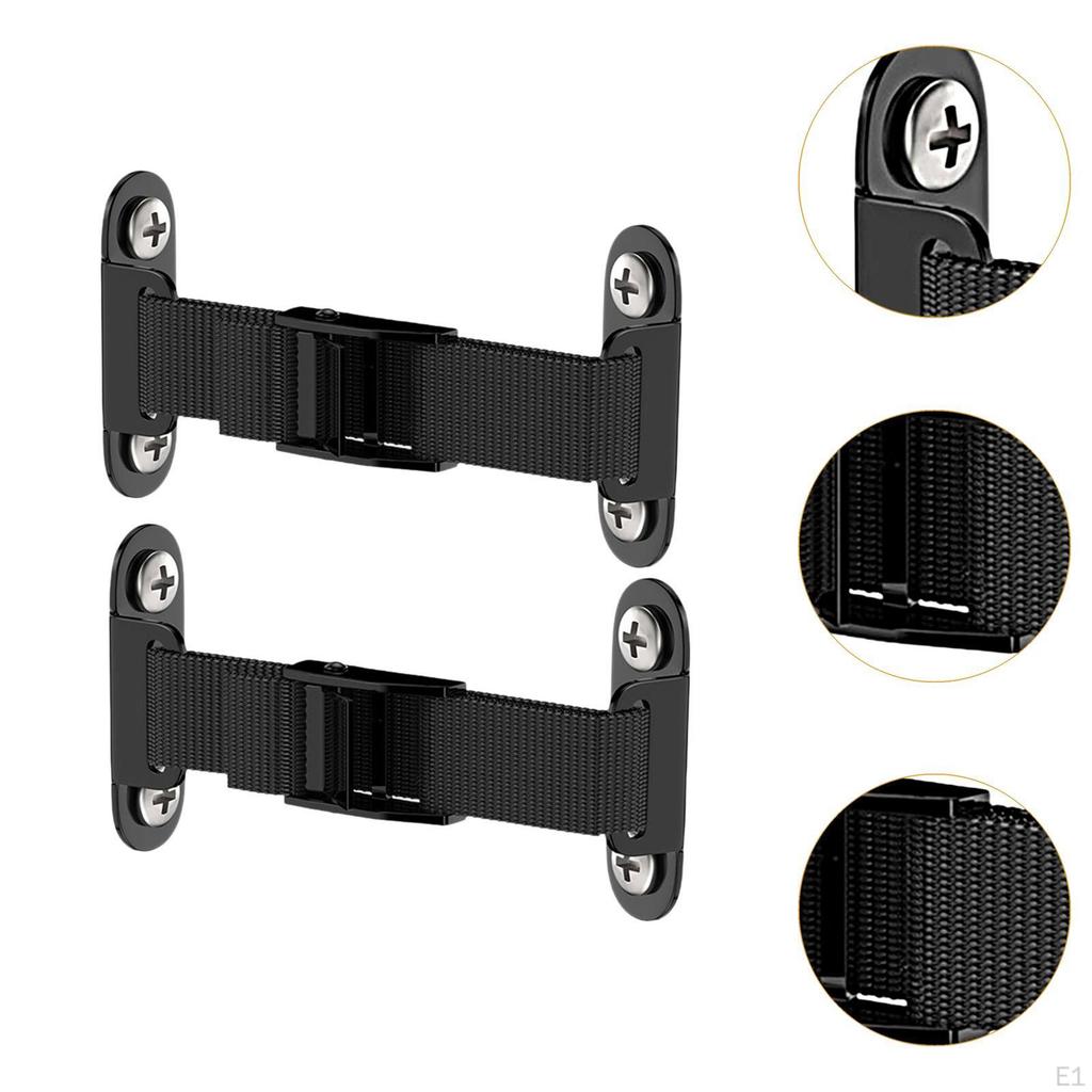 2x Anti Tip Furniture Anchors for Proofing Childproof Fasteners Child Wall Anchor