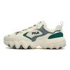 Fila Oakmont 3 Fabric Synthetic Leather TPU Retro Casual Durable Low-Top Dad Shoes Men Sneaker White F12M332105FAM