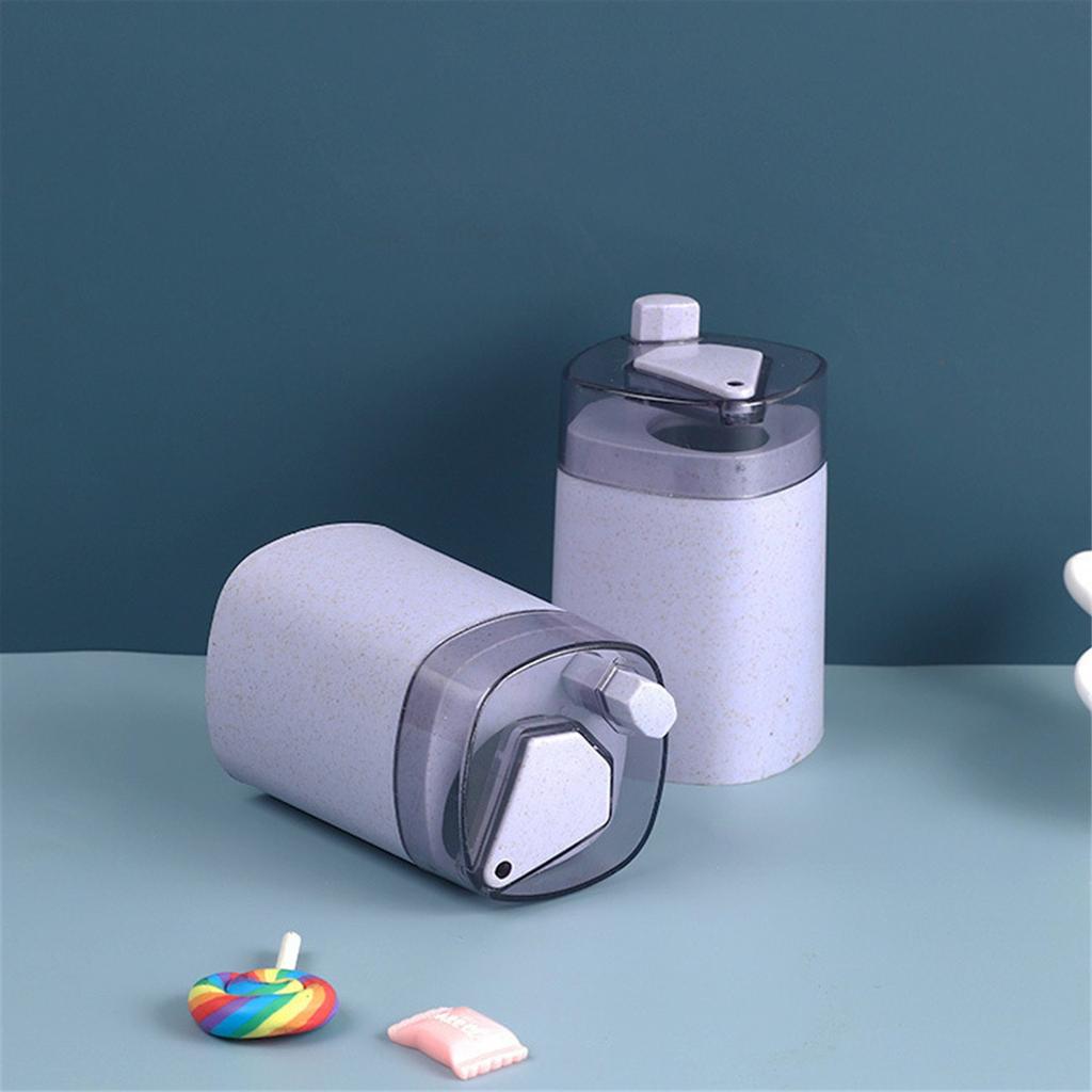 Creative Automatic Pressing Toothpick Box Household Living Room Toothpick Jar