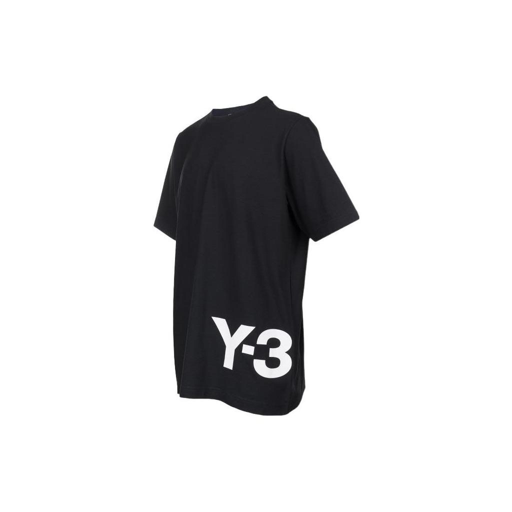 Y-3 Ch1 Large Logo Tee Black Men Tops HG6093