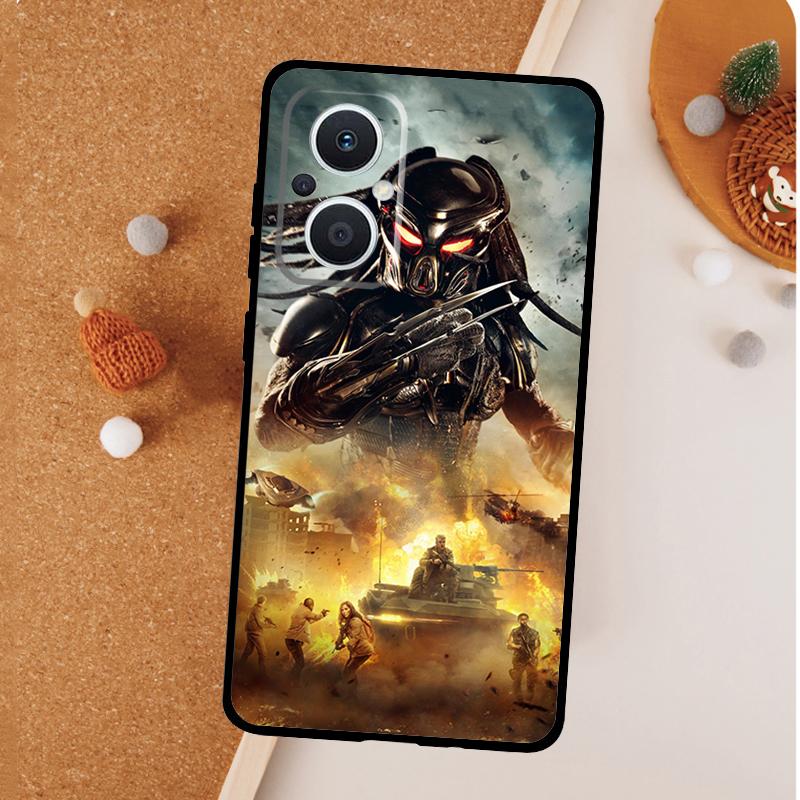 Alien Predator Case For OPPO Reno 13F 12F 11F 8T 7 8 10 11 12 13 Pro OPPO Find X8 Pro X6 X3 X5 Lite Cover