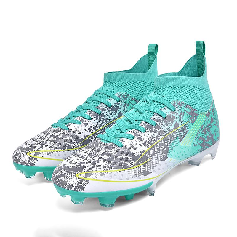 Unisex Soccer Shoes TF/AG Outdoor Professional Training Football Shoes for Men/Women/kids