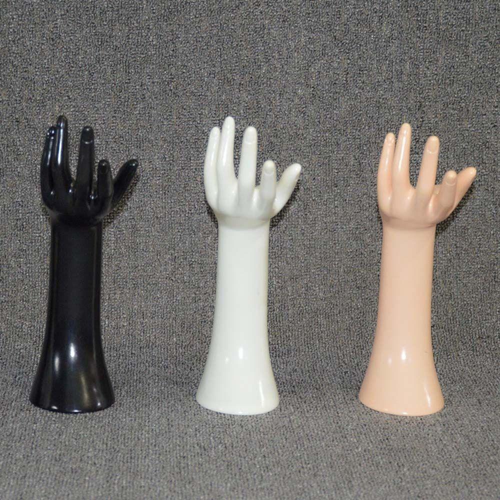 Ringar Klockor Mannekin Hand Modell Modell Ställ Hand Ringhållare Smyckesdisplay Hand Kvinna Kvinnor