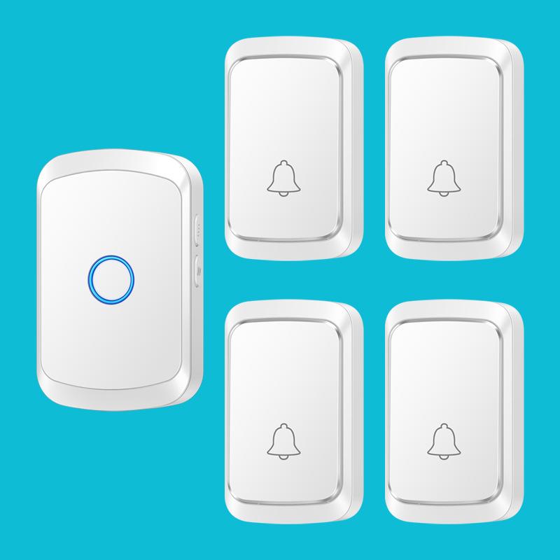 Smart Wireless Battery-Free Long-Distance Doorbell & Remote Caller