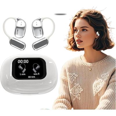 AI Pro Übersetzung Ohrhörer Übersetzer Kopfhörer Kabellos Bluetooth 5.4 2025 Neu AI 144 Sprachen Gerät Kopfhörer für Reisen Business Lernen