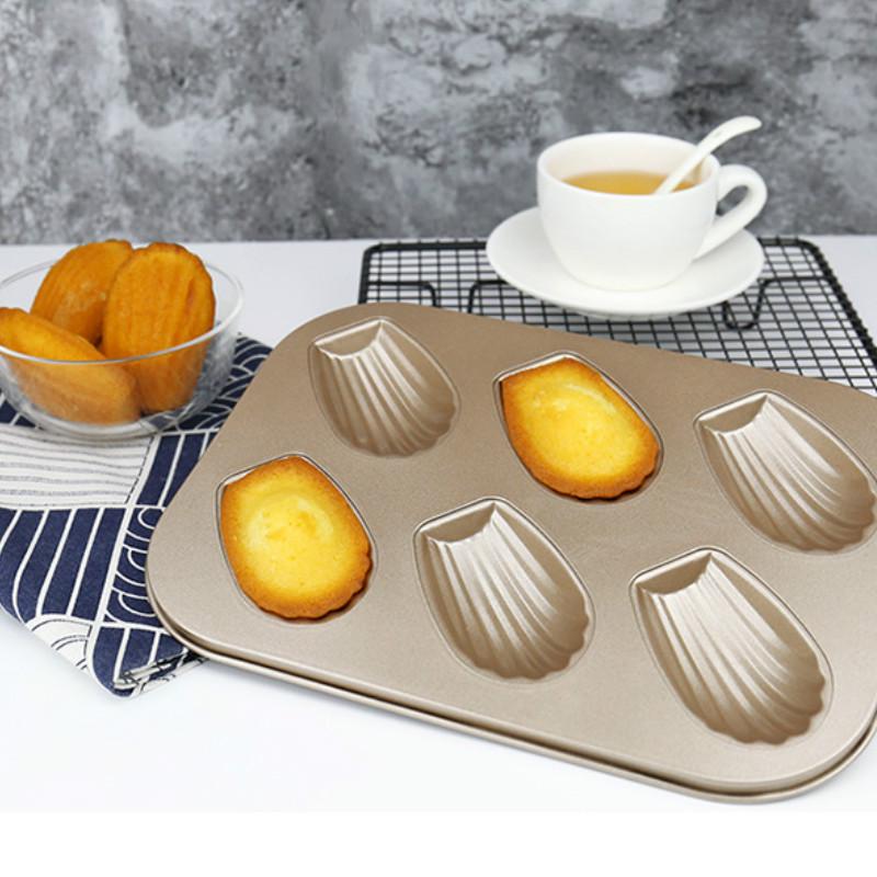 Banana Cake Mold Non-stick Baking Tray Shell Cake Bread Baking