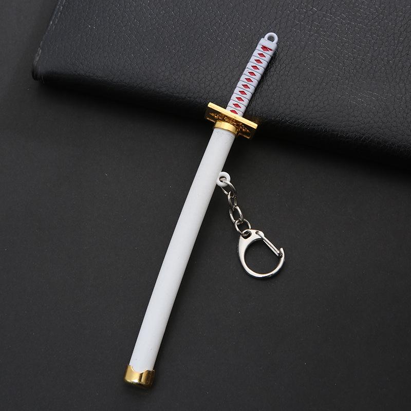 One Piece Anime Sword Keychain - Creative Metal Accessory Gift