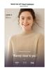 Women's Cashmere Blend Loose Long Sleeve Knit Pullover Sweater - Slimming and Versatile for Autumn/Winter.