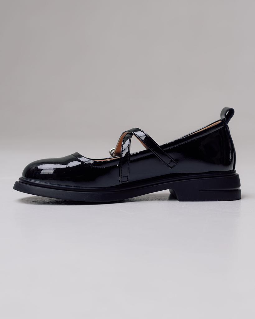Damenschuhe Melanda 12946 36 schwarzes Lackleder