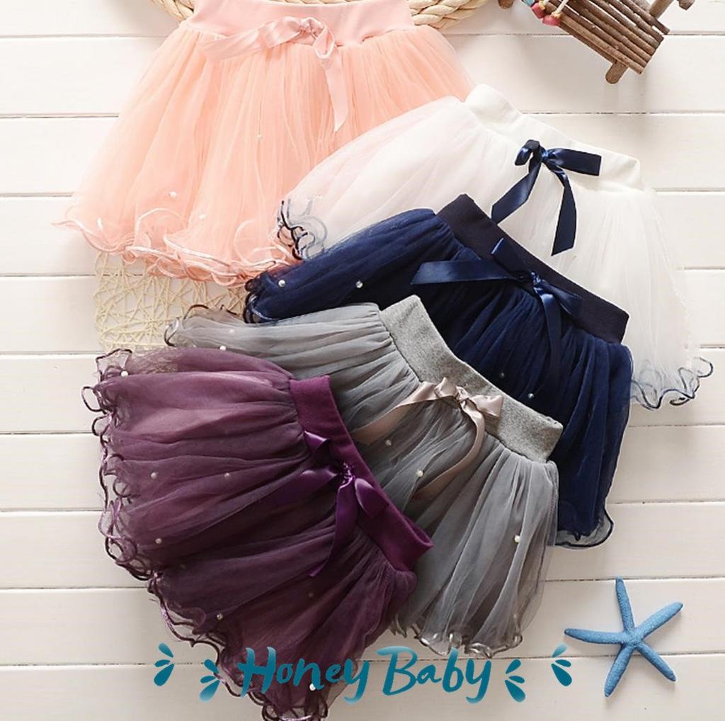 Honey Baby Tulle Fluffy Kids Dress Skirt Costume with Princess Tulle Perfect for Stage Dance and Weddings Children's Skirt, Ribbon, Skirt, School,