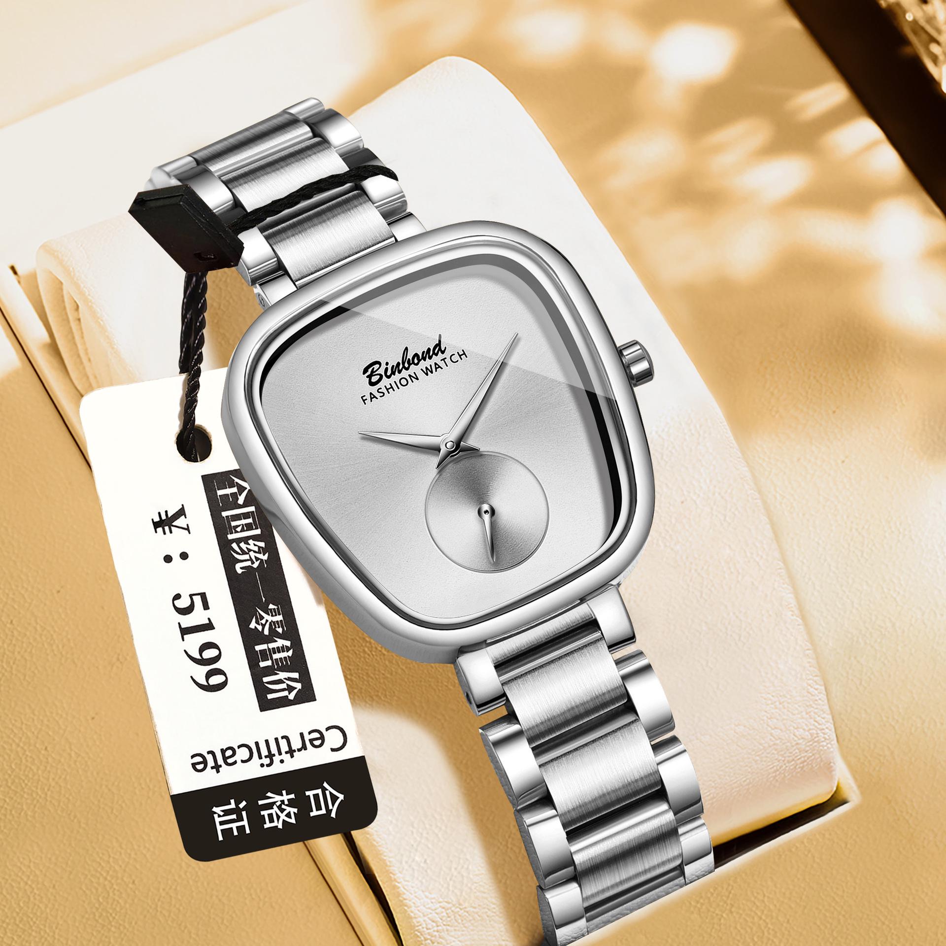 Binbang Women s Luxury Waterproof Quartz Watch - Trendy Fashion for Female Students