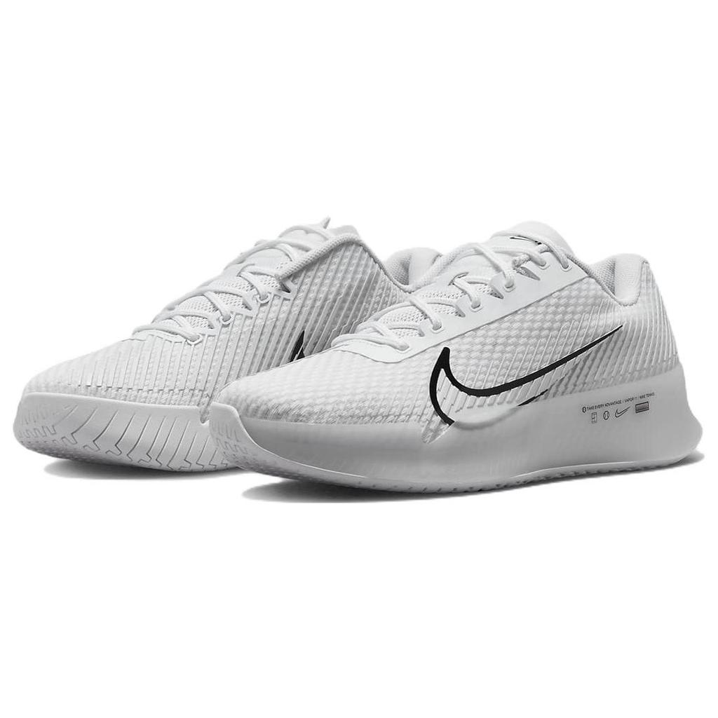 Nike Court Air Zoom Vapor 11 HC White Black Men Sneakers Summit-White DR6966-101