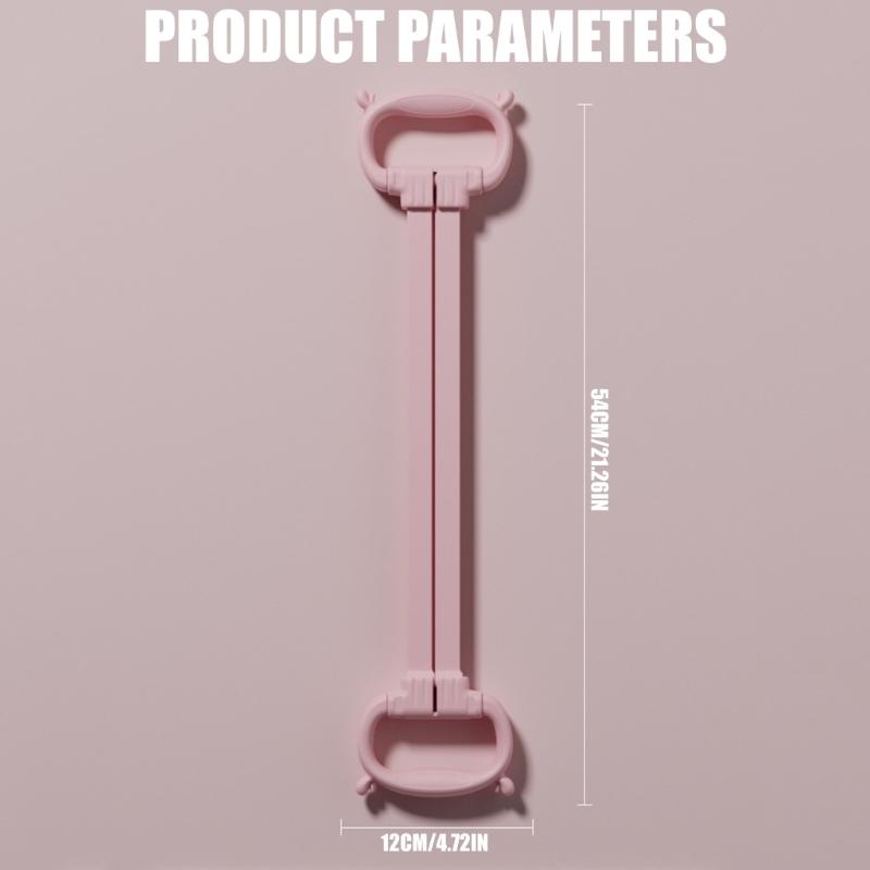 Silicone Exercise Band Pull Rope With Adjustable 4 Tension Settings Fitness Stretch Band For Womens Fitness And Sports