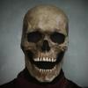 Halloween hororová maska ​​Čelist Ústa Pohyblivá lebka Latexová maska ​​Skull Cosplay Rekvizity