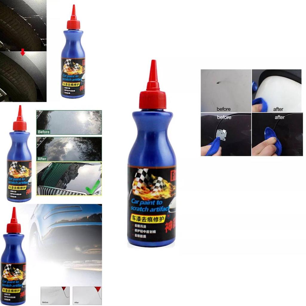 Kleiner blauer Kratzer-Reparaturstift für Autos mit effektiver Fleckenentfernungsflüssigkeit für Fahrzeuge