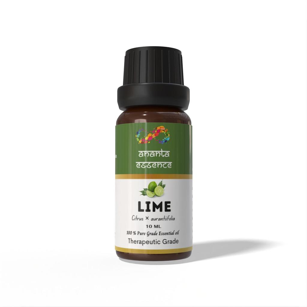 Ananta Lime Essential Oil 10 Ml – Fresh Citrus Aroma Oil for Diffuser & Home Fragrance
