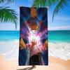 All Might My Hero Academia Bath Towel Microfiber Soft Water Absorbing Breathable For Girl Kids Decorative Cartoon Beach Towel