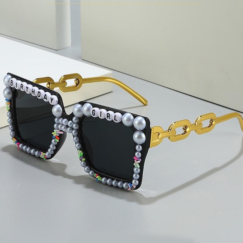 Polarized Oversized Sunglasses Oversized Shades Lens Vintage Style For Birthday Girl Fashion Accessory
