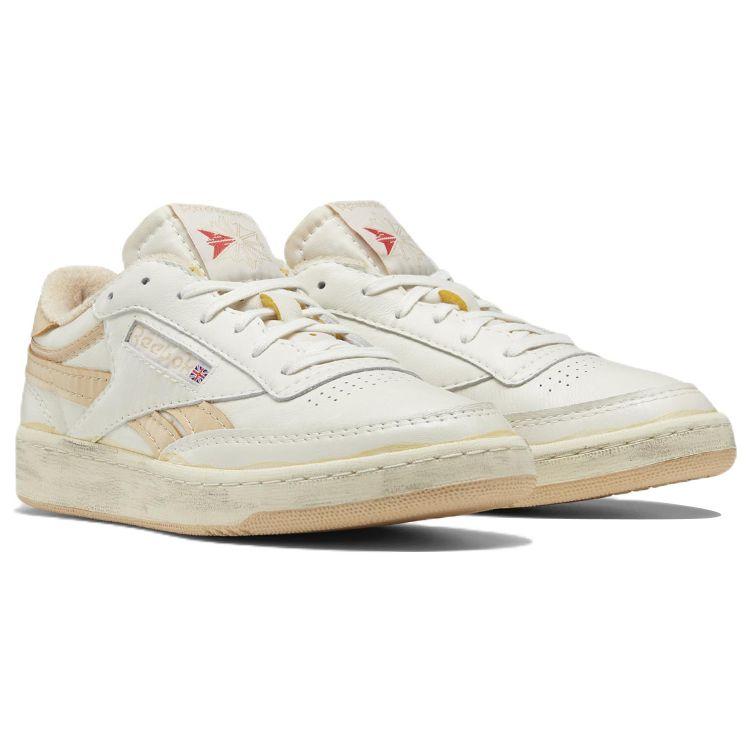 Reebok Club C 85 Vintage Chalk Alabaster Unisex Sneakers Cream Weathered-Beige HP2171
