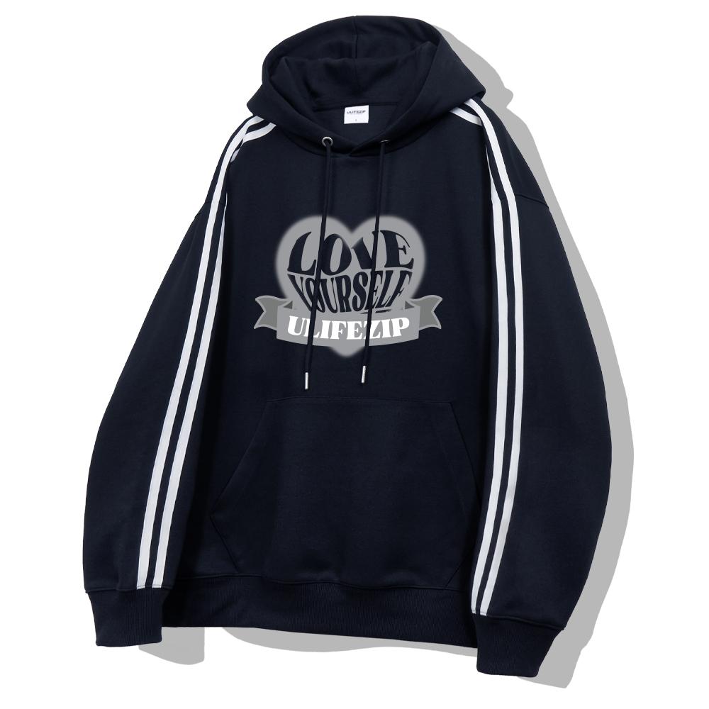 Blovu Oversized Track Hoodie 3 Colors [Ulzi_3007]