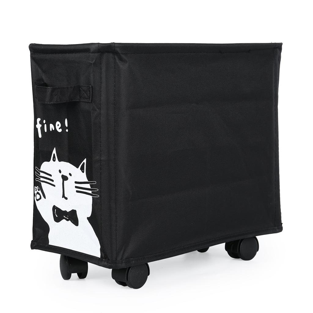 Organizer na kółkach do przechowywania pod biurkiem z kółkami do biura, szkoły, domu, na torby na laptopa, książki, teczki