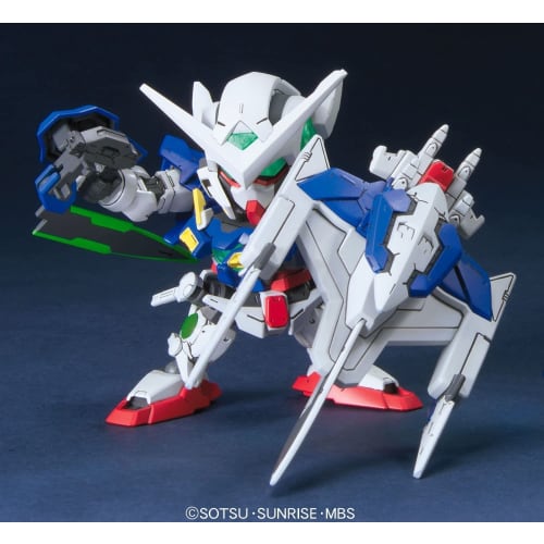 BANDAI SPIRITS SD Gundam BB Senshi Mobile Suit Gundam 00 Gundam Exia Repair II (BB Senshi) Color-coded Plastic Model