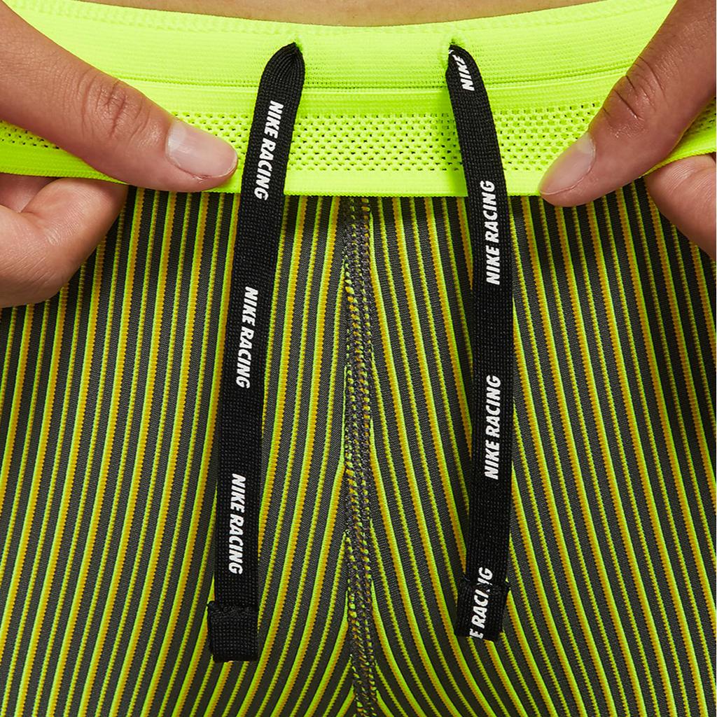 Nike Aeroswift Breathable Tight Running Shorts Women shorts Yellow CJ2368-733