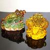 Feng Shui Kröte Geld Glück Glück Reichtum Chinesische Goldene Frosch Kröte Münze Haus Büro Dekoration Tischdekoration Glücksbringer Geschenke