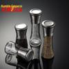 Qianxing Manual Stainless Steel Pepper Grinder & Spice Jar Set