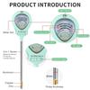 4 In 1 Multifunctional Soil Tester 90° Rotatable Soil Acidity Tester Soil Detector  Potted Plants