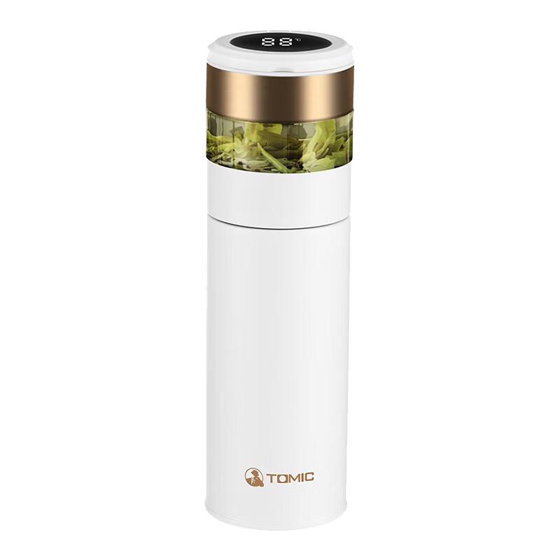 TOMIC 350ml Smart Temperature Display Insulated Tea Mug