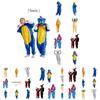 Kids' Cartoon Onesie Sleepwear Hooded And Long Sleeves