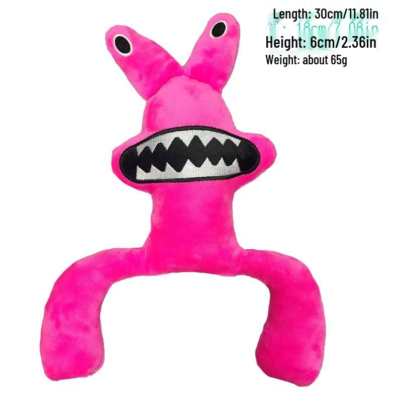 Rainbow Friends Blue Plush Doll Toy