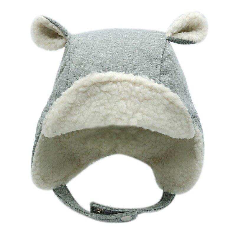 Buy Winter Toddler Baby Infant Boy Girl Earmuffs Cap Warm Plush Soft Cotton Hat at affordable
